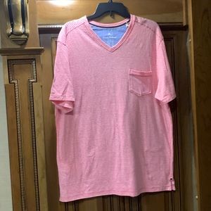 NWOT Tommy Bahama Sand Harbor Recycled Cotton Blend Striped T-Shirt Size Large